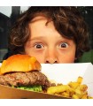 Enfant : Mini Marmite Burger et Frites