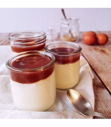 La Panna Cotta au Caramel beurre salé
