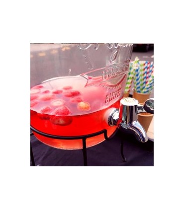 Notre Infusion détox maison aux fruits bio (Fontaine en verre)