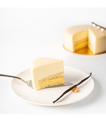 Entremet Vanille - Caramel 8 personnes