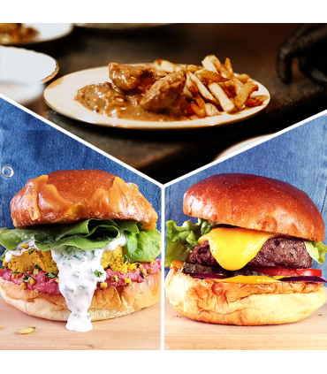 Le Marmite Burger et ses frites artisanales